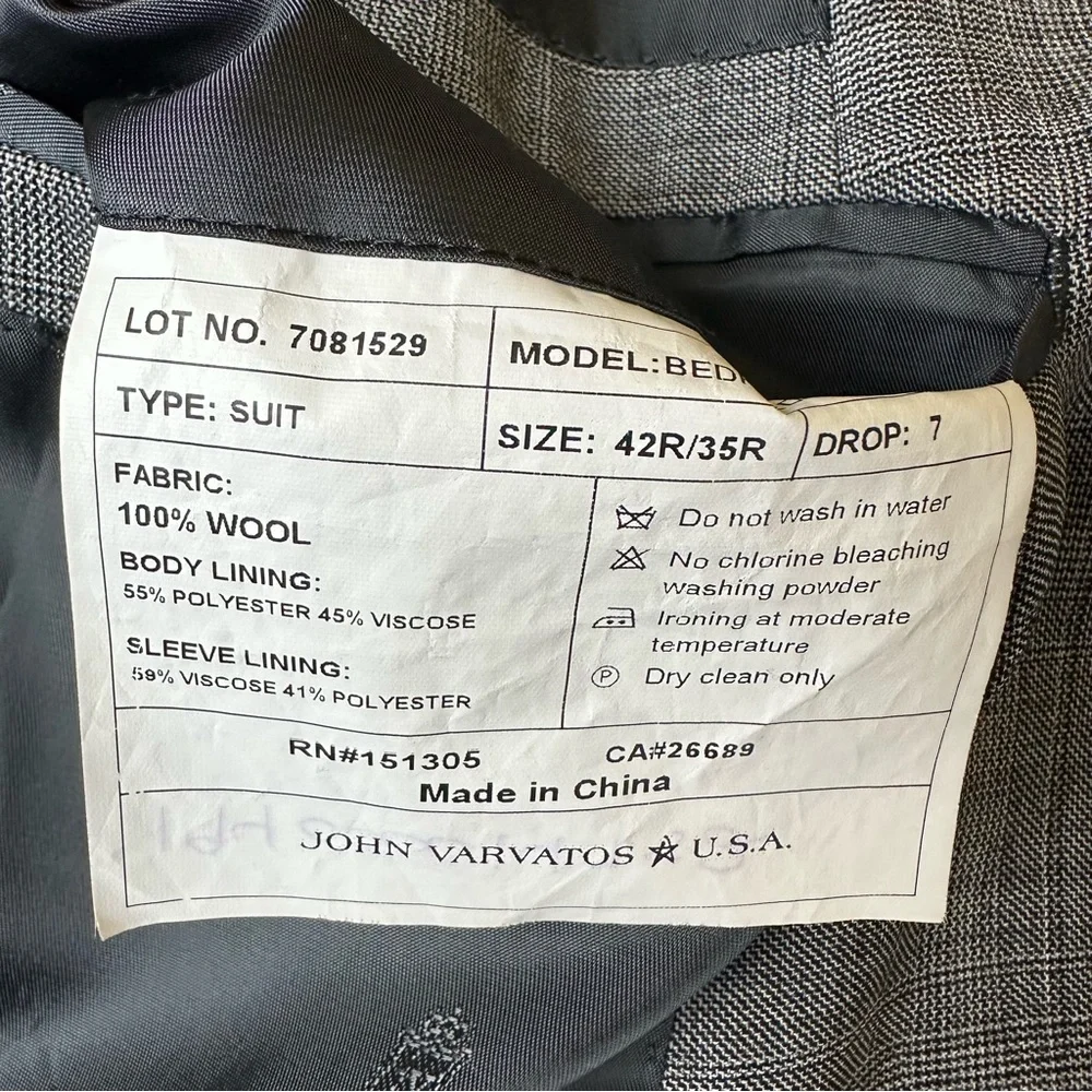 John Varvatos Textured Wool Sport Jacket